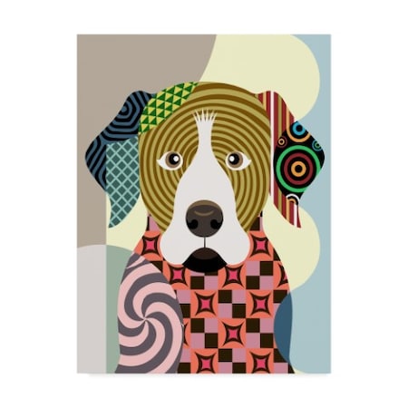 Lanre Adefioye 'Rottweiler' Canvas Art,14x19